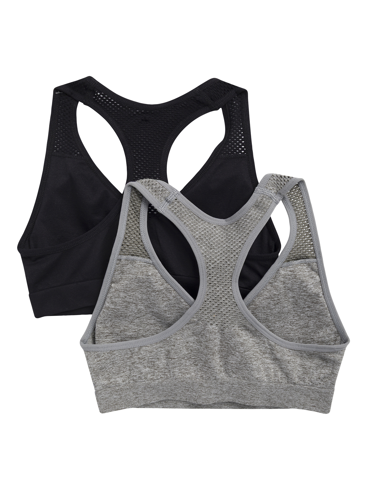 Wonder Nation Girls Seamless Racerback Sports Bra 2-Pack photo 3