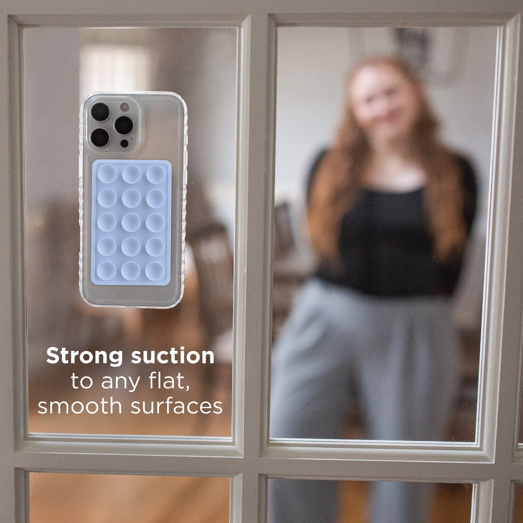 Karma by Body Glove Magnetic Phone Suction Mount - Light Blue