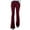 Red1, variant on ABATAB Flare Pants for Women Corduroy High Waisted Bootcut Trousers Casual Work Office Trendy Bell Bottom Legging Pants