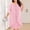Pink, variant on Women's Sparkly Dresses 3/4 Sleeve Loose Wedding Party Dress Crewneck Plus Size Elegant Clothes S-5XL