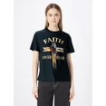 thumbnail image 1 of Faith Over Fear Christian Cross Religious For Men Women T-ShirtFather's Day, Mother's Day, New Year,Camisetas de verano para mujer, manga corta, cuello redondo, casual, lindo, con gráficos, camisetas, 1 of 8