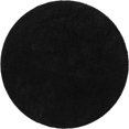 thumbnail image 1 of Unique Loom Everyday Shag Plush Area Rug 7' x 7' Round in Black, 1 of 1