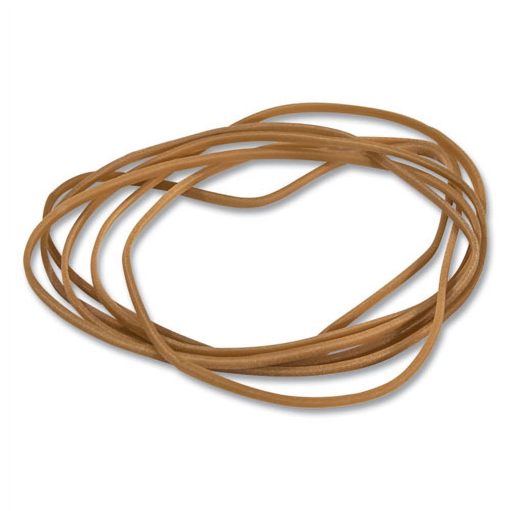 Rubber Bands, Size 19, 0.04" Gauge, Beige, 4 Oz Box, 310/pack | Bundle of 5 Packs