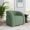 A Green, variant on Swivel Accent Chair, No Assembly Small Comfy Round Barrel Armchair For Living Room, Bedroom Reading Waiting, Customized
