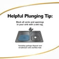 thumbnail image 7 of Korky BEEHIVE Mini Sink & Drain Plunger - Works for Bathrooms, Kitchens, Sinks, Baths and Showers - Strong Suction Power for Easy Clog Removal, 7 of 7