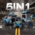 thumbnail image 2 of Kit de construcción de robots STEM Sillbird 5 en 1 con control remoto 8-13, 2 of 8