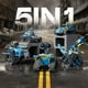 thumbnail image 2 of Kit de construcción de robots STEM Sillbird 5 en 1 con control remoto 8-13, 2 of 8