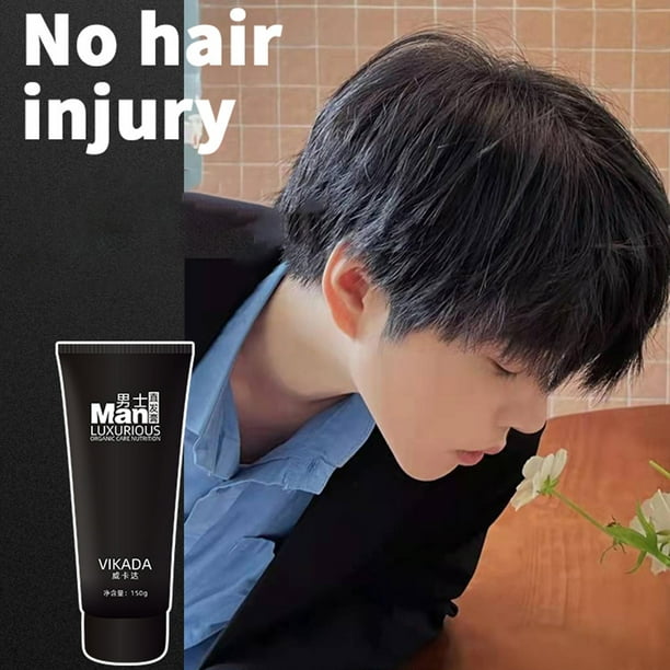 suidie 150ml Hair Straighten Cream Professional Mild Natural Effective No  Hair Injury Smoothing Not Permanent Men Hair Straightening Cream Styling  Tool for Home Use 