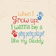 thumbnail image 4 of Inktastic Ping Pong Player Like Daddy Boys or Girls Baby T-Shirt, 4 of 5