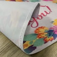 thumbnail image 5 of Ambesonne Flower Place Mats Set of 4, Thank You Words Ceramic, Standard Size, Multicolor, 5 of 6