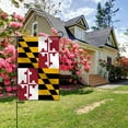 thumbnail image 6 of Anley Double Sided Maryland State MD Decorative Garden Flags Maryland Flag Protocol Proper Display for Home Decor Yard Flags - 18 x 12.5 Inch, 6 of 6