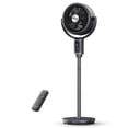 thumbnail image 1 of PELONIS AeroFan 2 en 1, ventilador de mesa y ventilador de pedestal, 22 pies/s, OmniFlow (oscilación automática de 135°+90°), ventilador de piso silencioso de 23 dB con 3 velocidades, control remoto, 1 of 5