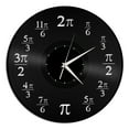 thumbnail image 2 of Amblelife Pi Clock Vinyl Wall Clock Unique Gift for Friends Home Living Room Decoration Vintage Design Office Bar Room Home Decor, 2 of 7