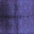 thumbnail image 1 of Ahgly Company Indoor Square Oriental Blue Industrial Area Rugs, 3' Square, 1 of 4