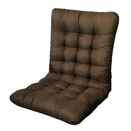 

HMGZSTY Cushion Chair Back Cushion Rocking Chair Cushion Chair Cushions Premium Tufted Back and Seat Cushion Chair Pads for Indoor Home Kitchen Desk Chair Dining Chairs Clearance ! (Brown)