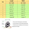 thumbnail image 5 of Luxsea 4 Pcs/lot Waterproof Dog Shoes with Cashmere Warm Inner, Anti-slip Shoes for Small Dog Rain Snow, 5 of 5