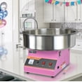 thumbnail image 3 of VIVO Pink Electric Commercial Cotton Candy Machine Floss Maker w/ Bubble Shield, 3 of 7