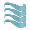 thumbnail image 1 of OULII 4Ud Organizador Sobre Puerta Azul Para De Espacio Para Ropa En Casa, 1 of 8
