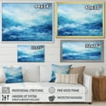 thumbnail image 4 of Designart "Infinity of the Ocean Blue Serenity II" Landscapes Floater Framed Wall Decor, 4 of 7