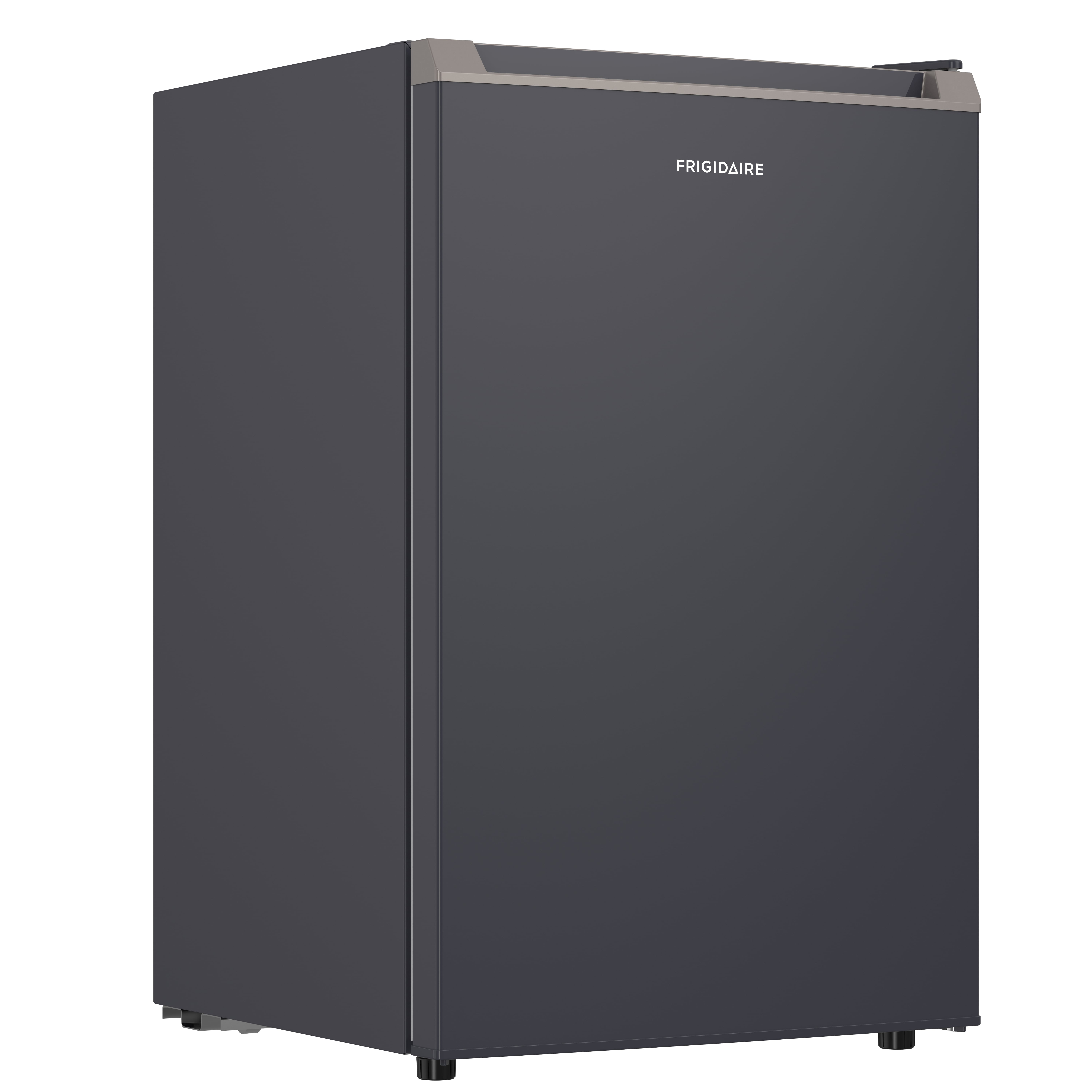 Frigidaire 4.5 Cu. ft. Compact Fridge with Chiller Compartment, Mini Fridge for Office, Bedroom, Dorm Room or Cabin,  Slate