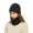 Gray, variant on Herrnalise Men's And Women's Winter Plus Velvet Thickened Earmuffs Hat And Scarf 2-Pieces