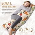 thumbnail image 5 of Easygdp Cute Vegetables Long Body Pillowcase - Super Soft Microfiber Body Pillow Case - Envelope Closure, Cool, Anti-Fading- 20x54 in, 5 of 8