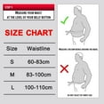 thumbnail image 5 of Weight Lifting Belt for Gym Fitness Training - Nylon Padded Double Belt with Lumbar Back Support for Bodybuilding, Functional Training, Powerlifting, Deadlifts Workout & Squats, 5 of 5