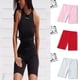 thumbnail image 2 of Pantalones cortos deportivos ajustados para mujer, modernos y cómodos, pantalones cortos de moto para mujer, finos, informales, de cintura alta, 2 of 2