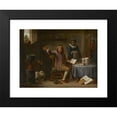 thumbnail image 2 of David Teniers The Younger 14x11 Black Modern Framed Museum Art Print Titled - The Consultation (circa 1660), 2 of 5