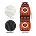 thumbnail image 5 of Renewold Southwest American Tribal Red Orange Auto Seat Covers Front Seats for SUV Truck Sedans Seats Washable Breathable Car Interior Accessories, Easy to Install, 5 of 7