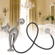 thumbnail image 4 of Clip Magnético Para Cortina, Accesorios Plateados Para Cortina, Decoración En Forma De Gato, Algodón Para Cortina De Ducha, 4 of 8