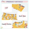 thumbnail image 4 of Dailycode Cotton Pajama Set Snug Fit Long Sleeve Top and Pants for 18M-8Y Baby Unicorns with Rainbow, 4 of 7