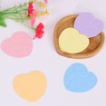 thumbnail image 5 of 50Pcs Heart Designed Facial Cleaning Sponges Crafted From Natural Fiber Suitable For Most Skin Types, 5 of 9