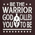 thumbnail image 5 of Wild Bobby Be The Warrior God Called You To Be Inspirational/Christian Women Tri-Blend Racerback Tank Top, Brown, Small, 5 of 5