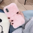 thumbnail image 1 of Funda de teléfono con colgante de amor de lujo para iPhone, 12 Pro Max, 14, 13, 11, X, XS, XR, 8, 7, 6, 6S Plus, SE, 2020, 5S, bonita, cálida, de felpa, de invierno Fivean unisex, 1 of 2