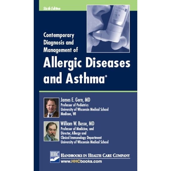 Pre-Owned Contemporary Diagnosis and Management of Allergic Diseases and Asthma, 9781935103202, 1935103202, Paperback, 6 edition