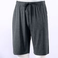 thumbnail image 2 of Mens Cotton Ultra-Soft Knit Sleep Pajama Shorts & Lounge Wear (Available In Big & Tall) Size L-4XL, 2 of 5
