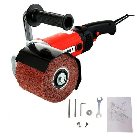 

1200W Burnishing Polishing Machine Car Polisher Sander Grinder For Metal Stainless Steel Polish Drawing Burnish Tool