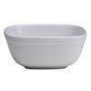 Canopy Soft Square 6" All-Purpose Bowl, White Porcelain