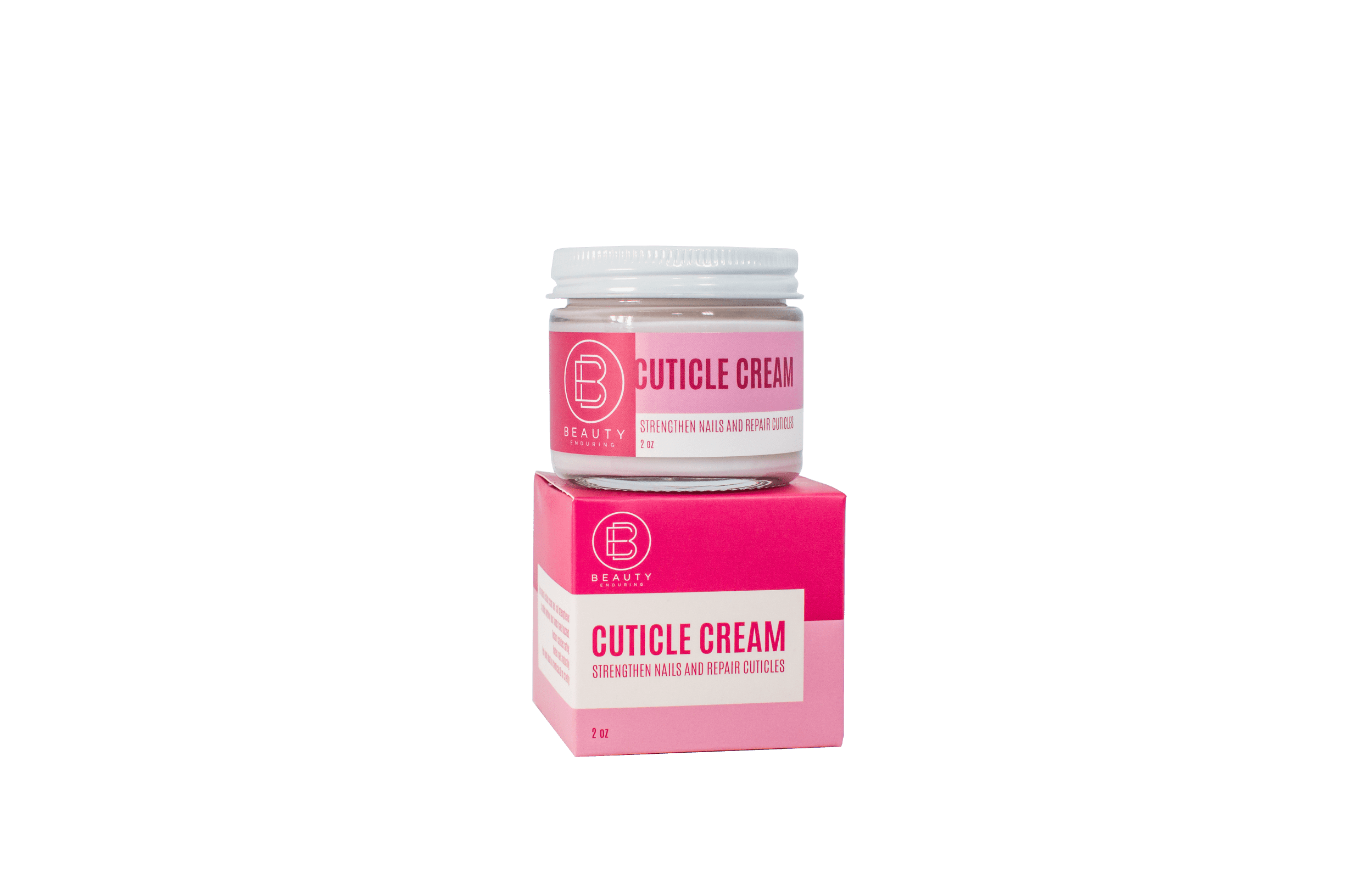 Cuticle Cream and Nail Strengthener by Beauty Enduring (2oz