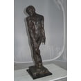 thumbnail image 2 of Adam Replica by Rodin Bronze Statue - Size: 12"L x 12"W x 36"H., 2 of 12