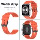 thumbnail image 5 of Correa de reloj de silicona Correa de reloj de repuesto 22MM ajustable para OPPO WATCH 4 PRO, 5 of 5
