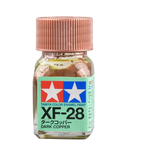 Tamiya XF-28 Flat Dark Copper Enamel Paint 10ml for Scale Models Miniatures