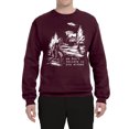 thumbnail image 2 of Wild Bobby We Don't Believe Either Bigfoot Unicorns Unisex Crewneck Sweatshirt, 2 of 6
