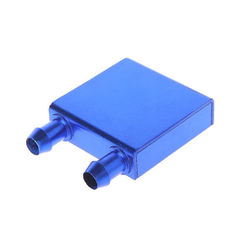 Blue Aluminum Liquid Water Cooler Heat Sink Radiator System Water