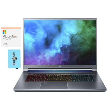 Acer Triton 500 SE-16 Gaming & Business Laptop (Intel i7-11800H 8-Core, 16.0" 165Hz Wide QXGA (2560x1600), NVIDIA RTX 3070, 32GB RAM, 1TB PCIe SSD, Win 11 Pro) with Microsoft 365 Personal , Hub