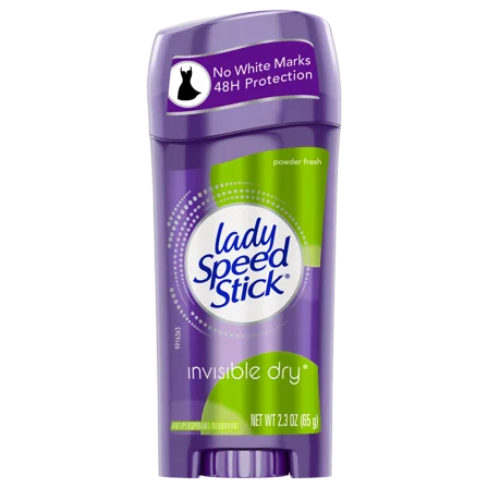 Lady Speed Stick Antiperspirant & Deodorant Invisible Dry Powder Fresh 2.3 Ounce