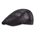 thumbnail image 5 of Sombrero de malla para hombres y mujeres, sombrero de malla de pico de pato para primavera y verano, boina juvenil literaria transpirable y sombrilla, 5 of 5