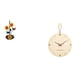 thumbnail image 1 of Soporte de papel higiénico,Porta toallas de papel de encimera,Reloj de pared,Reloj de pared decorativo para sala de estar,silencioso,Reloj de pared de madera con decoración moderna, 1 of 8