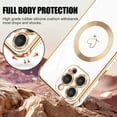 thumbnail image 2 of ZUKKASHAN Magnetic Phone Case for iPhone 16 Pro Max [Compatible with Magsafe], Cute Love Heart Pattern Girls Women Soft TPU Shockproof Camera Protection Cover for iPhone 16 Pro Max, 2 of 5